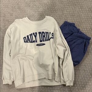 Daily Drills Sweat Set in XS/S